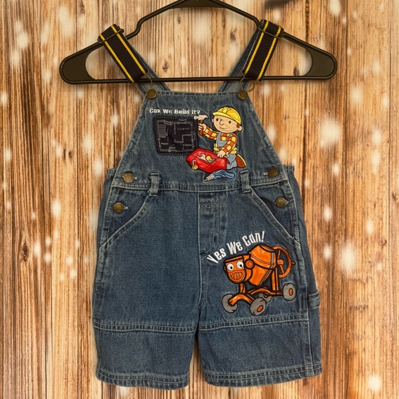Bob The Builder Other - Bob the Builder Toddlers Overall Shorts